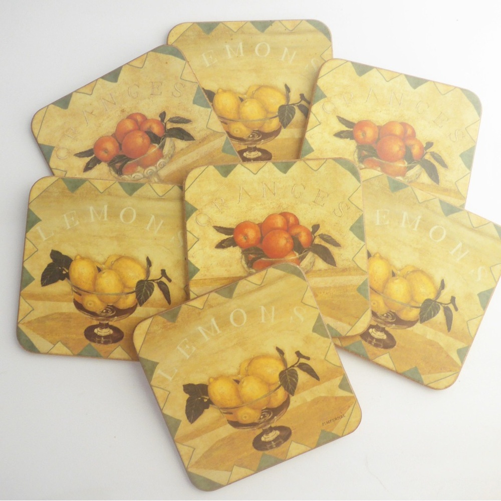 Pimpernel Vintage Coaster Set NIB